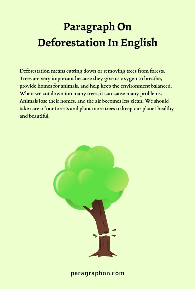 paragraph-on-deforestation