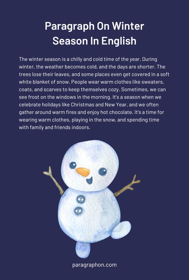 paragraph-on-winter-season