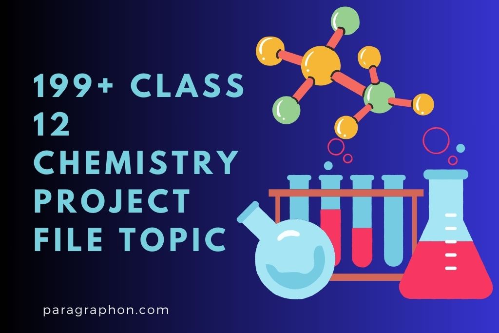 class 12 chemistry project file topic